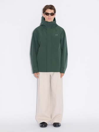 Holzweiler - Fane Rain Jacket - Dk. Green - Mens - Extra Small
