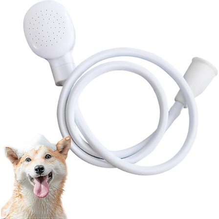 Brusehoved til badekararmatur med enkelt hane, brusehoved og slange til badekararmatur TEP