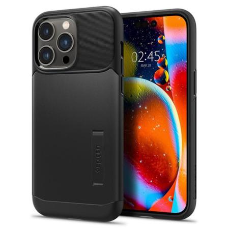Spigen Iphone 14 Pro Skal Slim Armor - Svart