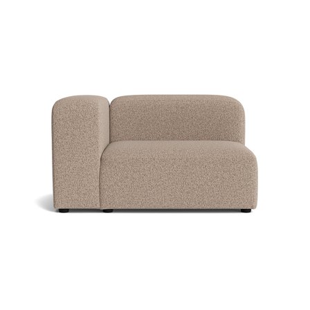 Milo XL hjørnemodul, venstrevendt - Puente Greige - 100x130x72 - Sofa