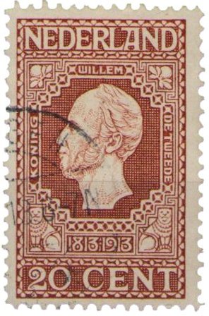 Holland 1913 - NVPH 95 - Stemplet