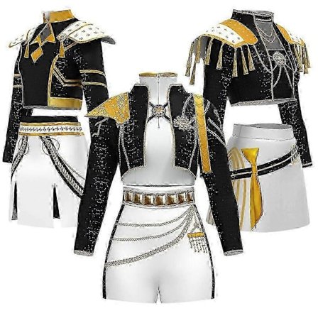 KPop Demon Hunters Cosplay Rumi Mira Zoey -asu Halloween-karnevaalisetti Naisten _b Lasten Juhla Hieno Puku 150 Mira