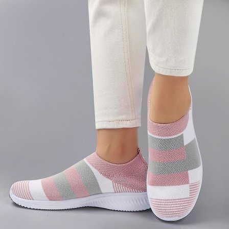 Dam Träningsskor Stickade Slip-on Sock Skor / Sneakers