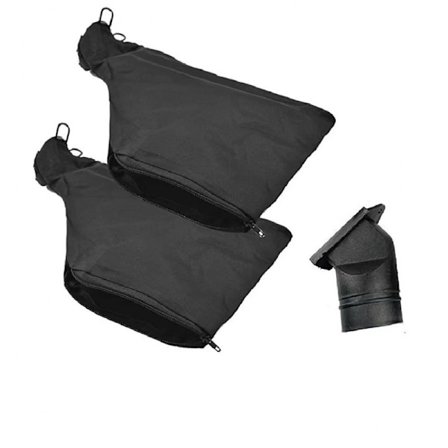 (2 påsar + 1 luftutlopp)Gersågsdammpåse, Svart dammsamlare B