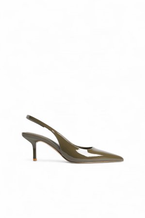 NA-KD - Slingback-pumps - Sko Nyttårsaften - Grønn - EU 40