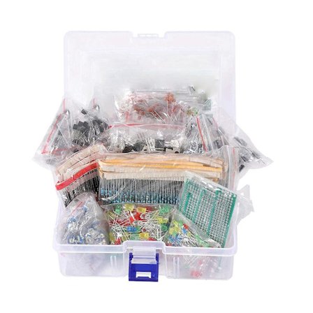 1818stk DIY elektroniske komponenter kit sortiment modstande Led Triode kondensatorer dioder Pcb Potent