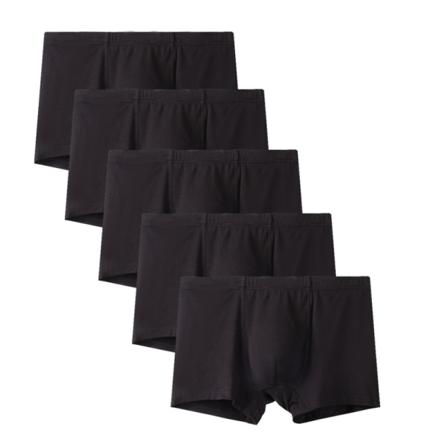 Kalsonger I Bambu Svarta 5-pack Large