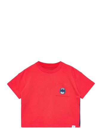 Babygap | Dc Relaxed Pocket T-Shirt T-shirt Multi/mønstret GAP
