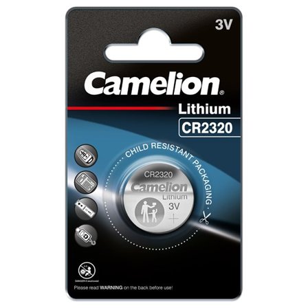 Camelion CR2320 litium-nappiparisto 3V 130mAh 1-pack 1-pakkaus