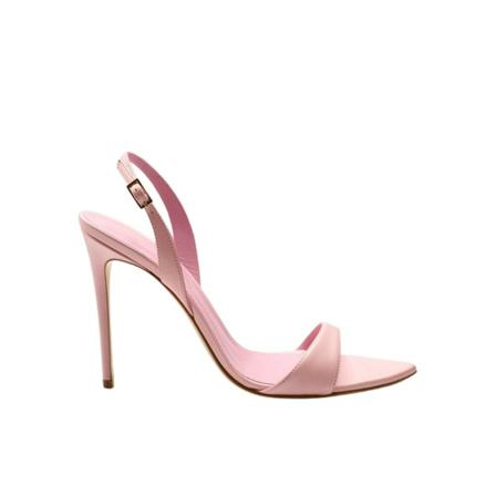 Aldo Castagna, Leather diamond sandals Różowy, Kobieta, Rozmiar: 39 EU