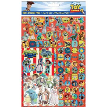 Toy Story 4 Mega Pack 150 St Klistermärken Klistermärke