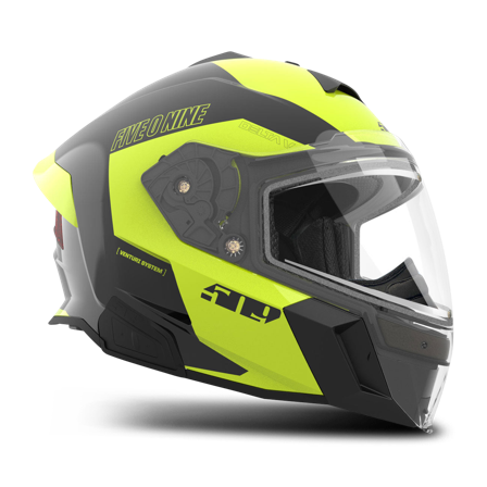 509 Delta V Commander Skoterhjälm Hi-Vis S