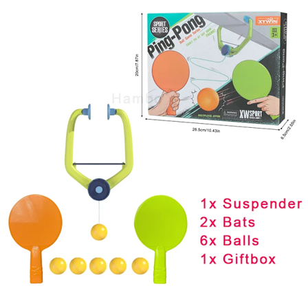 Hengende/Suspendert Bordtennis Trener Leke for Barn Innendørs Bordtennisspill for Barn Hjemmetrening Foreldre-Barn Interaksjon