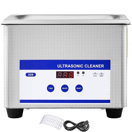 Ultraäänipesuri-Duoku-0,8 L-Digitaalinen ajastin-Ruostumatonta terästä-35 W