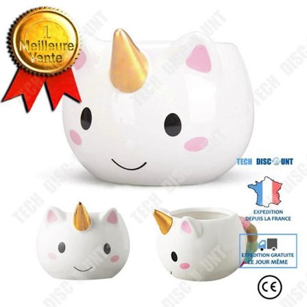 Keramikkop - TD - Regnbue - 301-400 ml - Enkelt lag - Barn