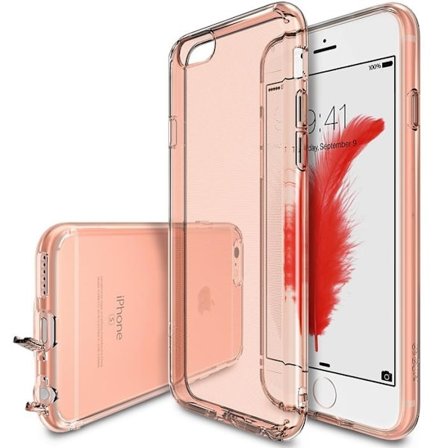 Ringke Air Ultimate Thin Skal till Apple iPhone 6 / 6S - Rose Gold
