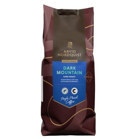Arvid Nordquist Kaffe Dark Mountain automatkaffe mörkrostat 1kg - Lyreco - Kök och servering - Kaffe och te - Automatkaffe
