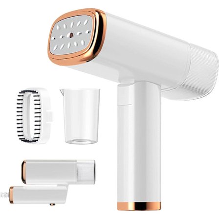 Vertikal dampstrykejern, 1000W bærbar vertikal strykejern, klesdamper, damper egnet for alle stoffer.