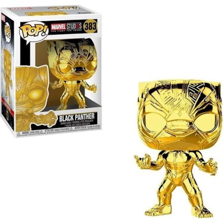 Figurine Funko Pop! Marvel Svart Panter: Svart Panter (Chrome)