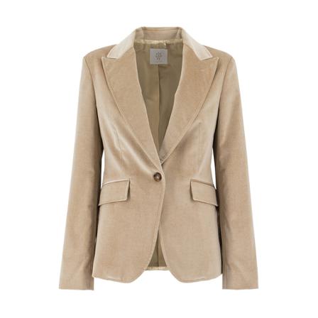 Eleventy, Jacket Beige, Dames, Maat:M