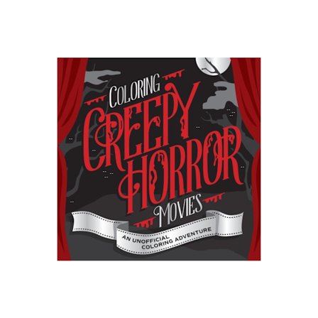 Coloring Creepy Horror Movies (häftad, eng)