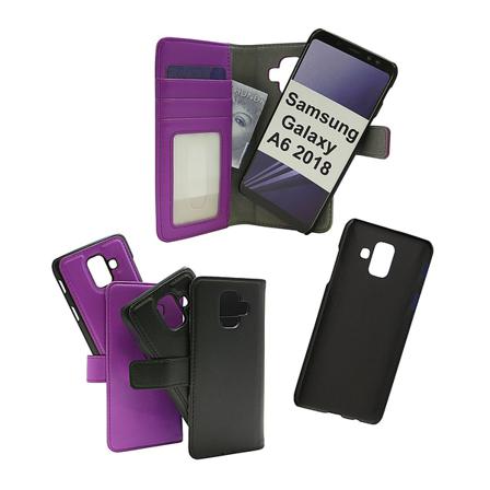 Skimblocker Magnet Wallet Samsung Galaxy A6 2018 (a600fn/ds) Svart