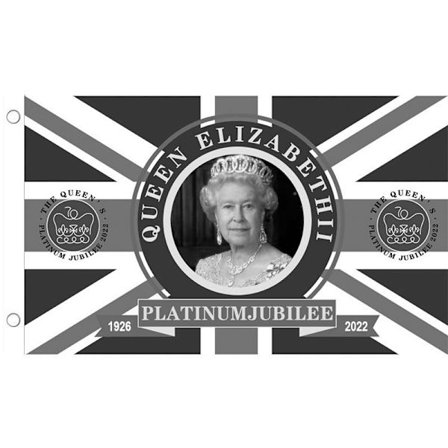 10 stk. Hendes Majestæts Flag, Dronningens Mindeflag, Dronningens Flag