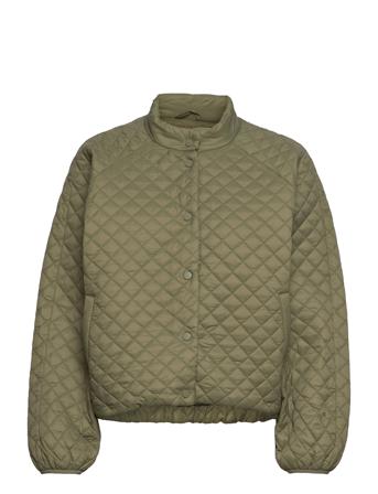 Agneskb Short Jacket Green Karen By Simonsen