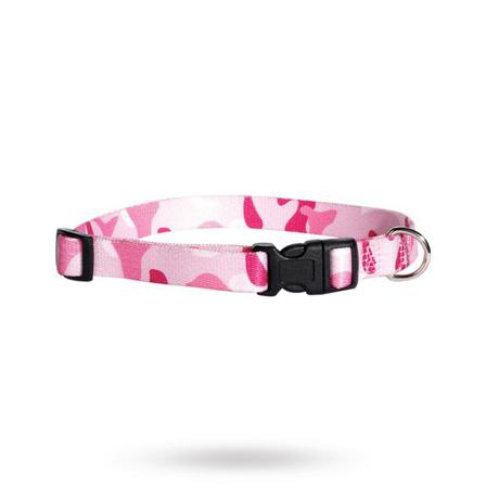 GG Camo Collar Hundhalsband - ROSA - Scarfes, Charms & Halsbandssmycken, Draglinor, Läder- & Textilhalsband på Doggie.se