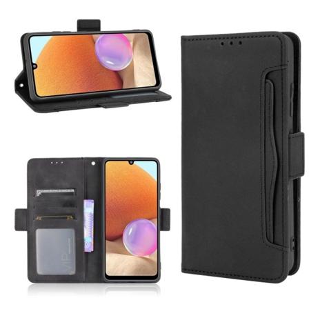 Lompakkoteline Käännettävä Puhelinkotelo Samsung Galaxy A32 4G - Black