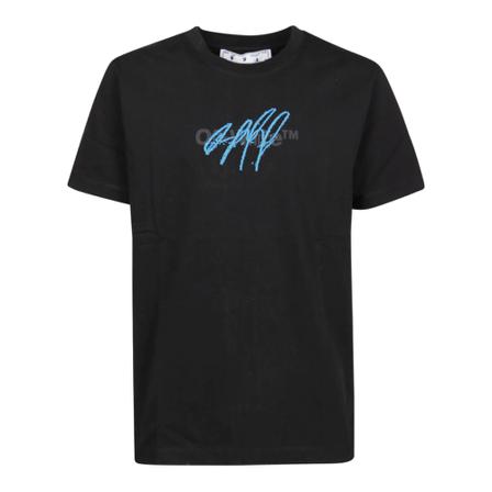 Off White T-Shirts Sort, Herre