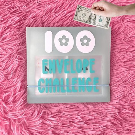 100 Konvolutter Sparepenger Perm, 100 Konvoluttutfordring Perm, Enkelt Og Morsomt Å Spare $5,050, Spareutfordringer Perm