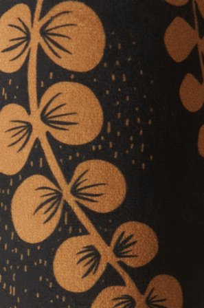 Jotex - Velvet Stoffprøve Polyester/Polyester Gull/brun PRINTED - Kjøp Stoffprøver - Møbler hos Jotex