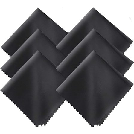 50-pak Mikrofiber Rengøringsklude til Briller & Smykker [YDE]