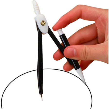 Matematik Passer til Studerende, Matematik Passer til Passerværktøj, Passer Tegneværktøj | Tegnepasser Geometrisæt til Tegning, Matematik og