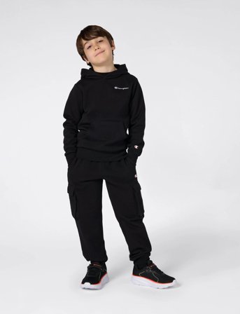 Champion Hooded Sweatshirt - Black - 150-155