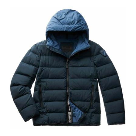Blauer, Down Jackets Blauw, Heren, Maat:S