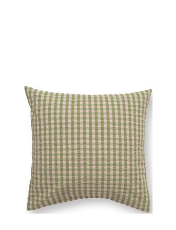Juna | Bæk&Bølge Pudebetræk 63X60 Cm Grøn/Soft Pink Dk | 60X63CM