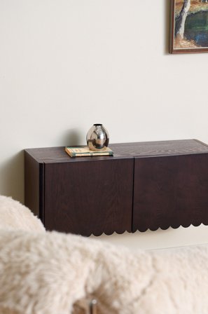 Jotex - Veggskap 80 Cm brunsvart - NYPEN - Kjøp Skap & Vitrineskap hos Jotex