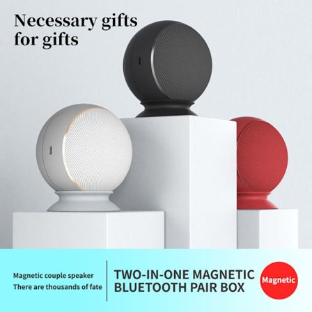 Bärbar sfäriskt minikort Stereo trådlös Bluetooth -högtalare