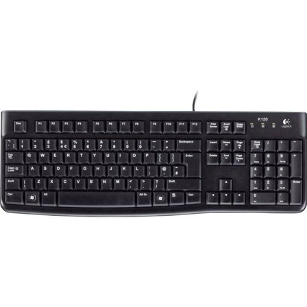 LOGITECH Tangentbord K120 - Lyreco - Datorprodukter - Kringutrustning - Tangentbord