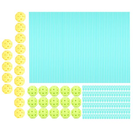 210PCS DIY Tält Robust Plastmaterial Fort Byggsats Förbättra Barnens Färdigheter Tält Leksak för Över 3 År Gamla