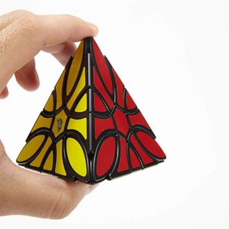 Clover Pyramid Cube Clover Pyraminx Magic Cube Triangle Cube Puzz