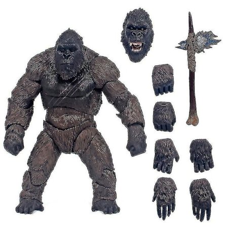 2021 King Kong Vs Godzilla Gorilla Monster Modell Pvc Djurfigurer Leksak Födelsedag