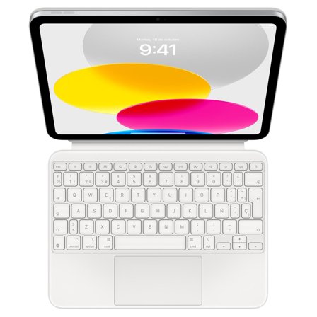 Apple Magic Keyboard Folio - tastatur og folioveske - med styrepute - QWERTY - Spansk
