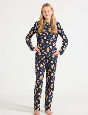 Lindex Pyjamasset - Navy - 170