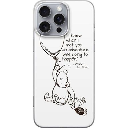 Apple iPhone 16 Pro Max Gjennomsiktig deksel Winnie Puh