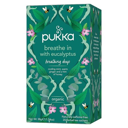 Pukka Breathe In Eucalyptus te Ø 20 breve, Helse & Madvarer, Te, Urtete