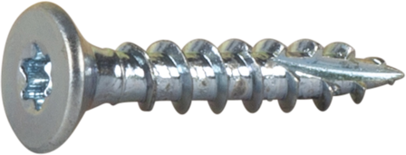 ESSVE 123119 Puuruuvi 3,5 mm Ø, TX10, täyskierre, FZB, 200 kpl 20 mm, Kiinnitys