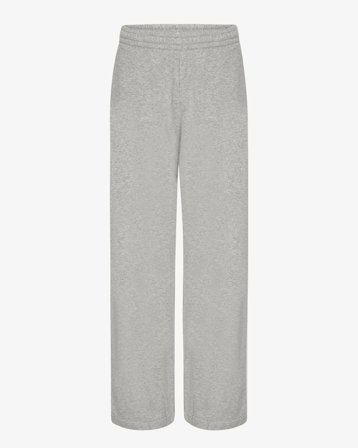 Organic Straight Leg Sweatpants - Heather Grey 2XL